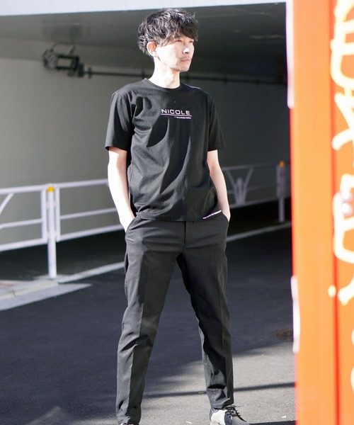 HIDEAWAYS NICOLE(ハイダウェイニコル)の「【HIDEAWAYS BLACK】激シルケットVネック半袖Tシャツ(Tシャツ/カットソー・メンズ・ブラック/オフホワイト/ネイビー・XX-LARGE/X-LARGE/LARGE/MEDIUM)」の19枚目の写真