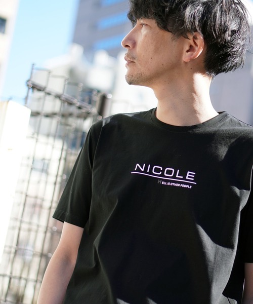 HIDEAWAYS NICOLE(ハイダウェイニコル)の「【HIDEAWAYS BLACK】激シルケットVネック半袖Tシャツ(Tシャツ/カットソー・メンズ・ブラック/オフホワイト/ネイビー・XX-LARGE/X-LARGE/LARGE/MEDIUM)」の17枚目の写真
