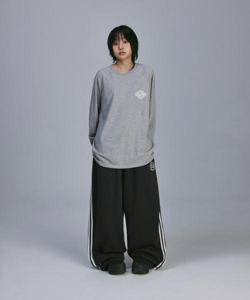 SCALLYWAG（スカリーワグ）の「88ライン裏起毛トレーニングパンツ[チャコール]（スウェットパンツ・レディース・その他・M/L）」の6枚目の写真