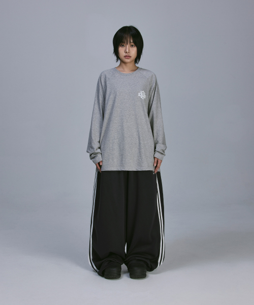SCALLYWAG（スカリーワグ）の「88ライン裏起毛トレーニングパンツ[チャコール]（スウェットパンツ・レディース・その他・M/L）」の7枚目の写真
