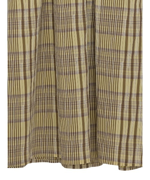 Ameri(アメリ)の「BALLOON SLEEVE CHECK DRESS(ワンピース・レディース・アイボリー/イエロー・SMALL/MEDIUM)」の18枚目の写真