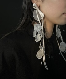 Kotoe（コトエ）の「ロングリボン ビーズ マーメイドピアス（ピアス（両耳用））」