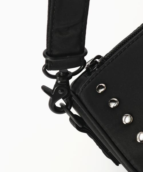 Mackintosh（マッキントッシュ）の「MAC（マッキントッシュ）ROUND BAG STUDS（クラッチバッグ・メンズ・ブラック・FREE）」の7枚目の写真