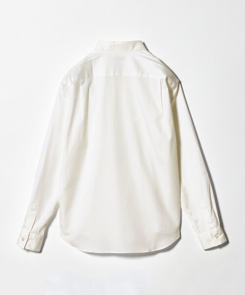 BEAUTY&YOUTH UNITED ARROWS（ビューティーアンドユースユナイテッドアローズ）の「クリア オックスフォード レギュラー シャツ SLIM型 抗菌防臭機能付き（シャツ/ブラウス・メンズ・コバルトブルー/ホワイト/ダークグレー/ナチュラル・S/M/L/XL）」の17枚目の写真