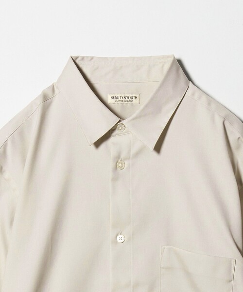 BEAUTY&YOUTH UNITED ARROWS（ビューティーアンドユースユナイテッドアローズ）の「クリア オックスフォード レギュラー シャツ SLIM型 抗菌防臭機能付き（シャツ/ブラウス・メンズ・コバルトブルー/ホワイト/ダークグレー/ナチュラル・S/M/L/XL）」の8枚目の写真