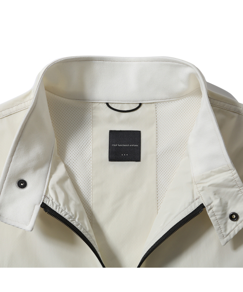 MOIF（モイフ）の「[SS25] WIDE DOG EAR JACKET / ECRU（ナイロンジャケット・メンズ・その他・S/M/L）」の4枚目の写真