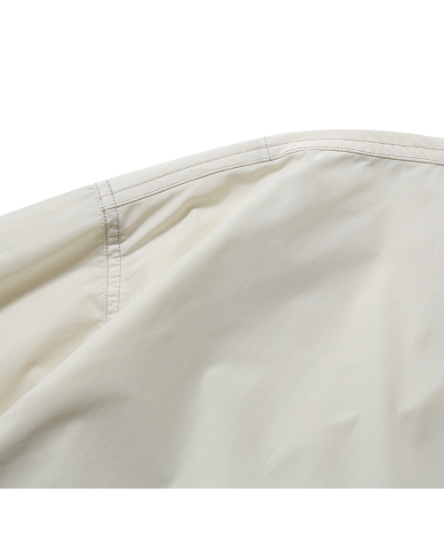 MOIF（モイフ）の「[SS25] WIDE DOG EAR JACKET / ECRU（ナイロンジャケット・メンズ・その他・S/M/L）」の5枚目の写真