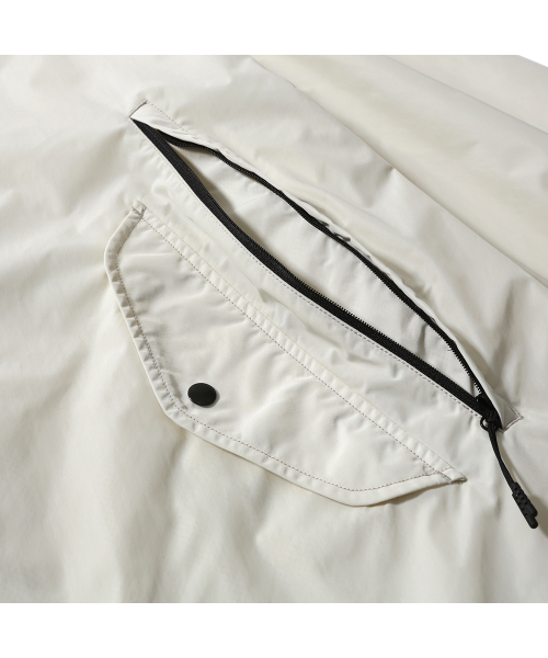 MOIF（モイフ）の「[SS25] WIDE DOG EAR JACKET / ECRU（ナイロンジャケット・メンズ・その他・S/M/L）」の6枚目の写真