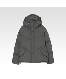 AFTERPRAY（アフタープレイ）の「シェルフードパーカーダウンジャケット グレー（ダウンジャケット/コート）」