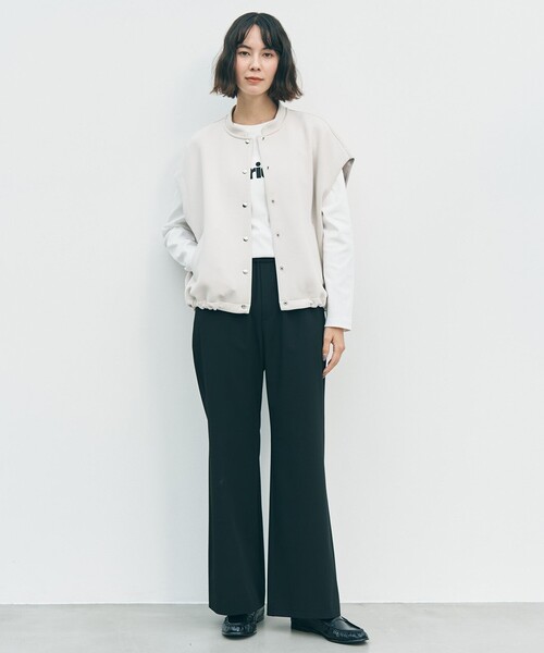 UNFILO(アンフィーロ)の「コットンスムース グラフィックT(Tシャツ/カットソー・レディース・ピンク系/グレー系3/ホワイト系2/ホワイト系/グレー系1/ホワイト系1・X-LARGE)」の12枚目の写真