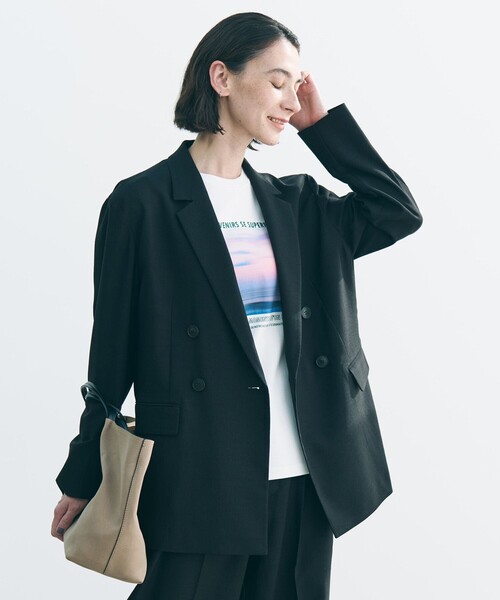 UNFILO(アンフィーロ)の「コットンスムース グラフィックT(Tシャツ/カットソー・レディース・ピンク系/グレー系3/ホワイト系2/ホワイト系/グレー系1/ホワイト系1・X-LARGE)」の14枚目の写真