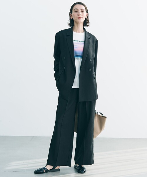 UNFILO(アンフィーロ)の「コットンスムース グラフィックT(Tシャツ/カットソー・レディース・ピンク系/グレー系3/ホワイト系2/ホワイト系/グレー系1/ホワイト系1・X-LARGE)」の15枚目の写真
