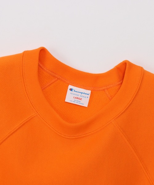Champion(チャンピオン)の「【Champion/チャンピオン】メンズ メンズカジュアル リバースウィーブ(R) ショートスリーブスウェットシャツ(Tシャツ/カットソー・メンズ・ライトイエロー/ライトピンク/ライトオレンジ系・X-LARGE/LARGE/MEDIUM)」の15枚目の写真