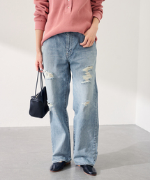 FRAMeWORK | JOHNBULL/ジョンブル Hwデニムワイドストレートパンツ(デニムパンツ)