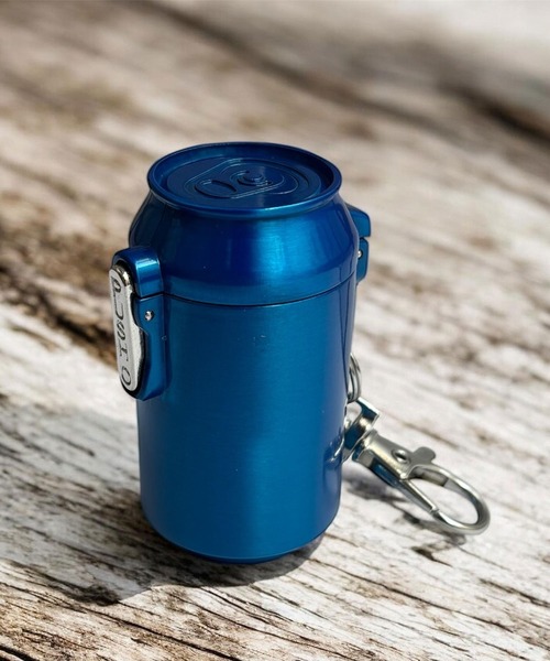 Port（ポート）の「空き缶風 デザイン ポータブル アシュトレイ（アッシュトレイ/ライター・メンズ・ブルー/シルバー/レッド/ブラック・FREE）」の3枚目の写真