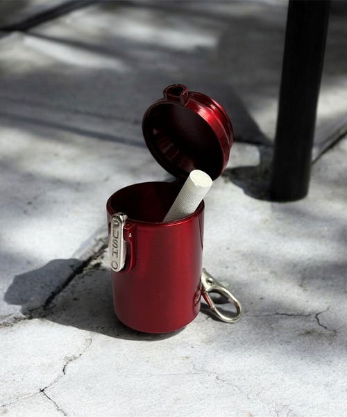 Port（ポート）の「空き缶風 デザイン ポータブル アシュトレイ（アッシュトレイ/ライター・メンズ・ブルー/シルバー/レッド/ブラック・FREE）」の9枚目の写真