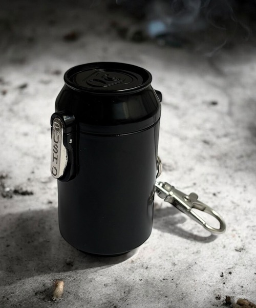 Port（ポート）の「空き缶風 デザイン ポータブル アシュトレイ（アッシュトレイ/ライター・メンズ・ブルー/シルバー/レッド/ブラック・FREE）」の5枚目の写真