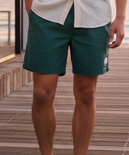 rip curl（リップカール）の「【RIPCURL/リップカール】SAVAGE CUTS VOLLEY　ウエストゴム　ショートパンツ（その他パンツ・メンズ・グリーン系その他/ブラック系その他・MEDIUM/SMALL）」の2枚目の写真