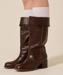 TINA：JOJUN | パンチング ミドル ウエスタンブーツ TINA：JOJUN(ブーツ)