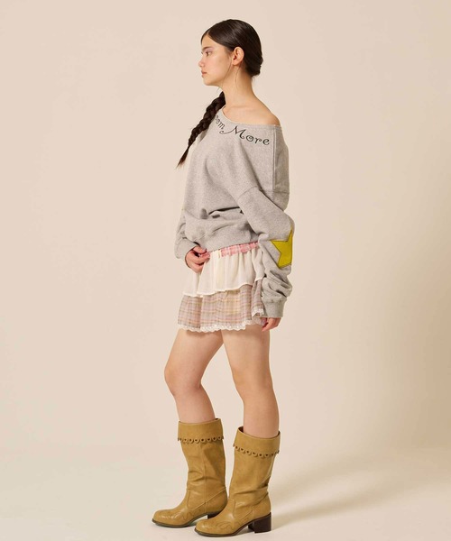 TINA：JOJUN（ティーナジョジュン）の「パンチング ミドル ウエスタンブーツ TINA：JOJUN（ブーツ・レディース・ブラウン/キャメル・S/M/L）」の13枚目の写真