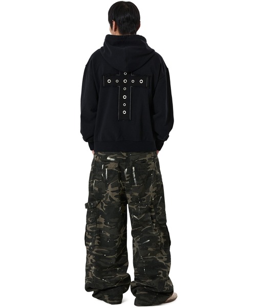 OY/オーワイ』DIVINE STUDDED HOODIE ZIP UP/ディヴァインスタディッド