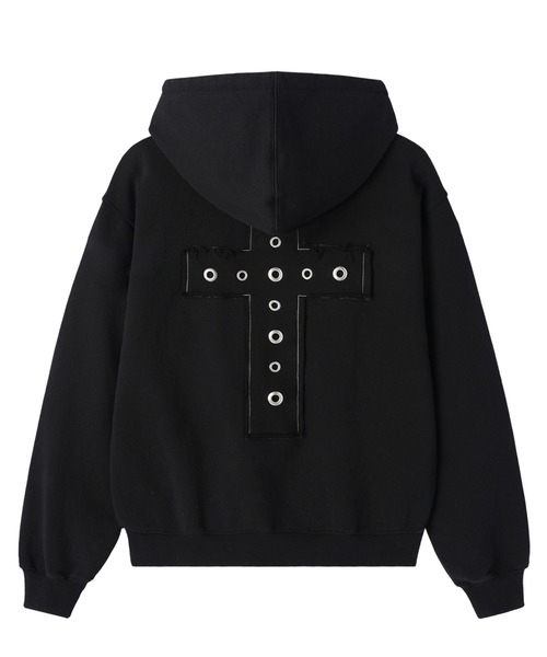 OY/オーワイ』DIVINE STUDDED HOODIE ZIP UP/ディヴァインスタディッド