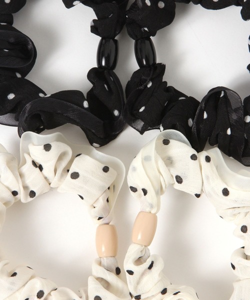 GLOBAL WORK(グローバルワーク)の「アソートゴム4点セット/642629(ヘアゴム・レディース・ベージュ系その他5/ブラック系その他/グレー系その他/ブラック系その他7/ベージュ系その他6/ブラック系その他4/ホワイト系その他・FREE)」の12枚目の写真