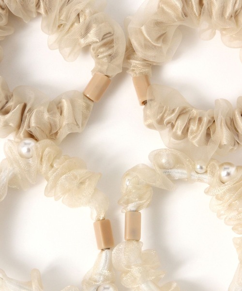 GLOBAL WORK(グローバルワーク)の「アソートゴム4点セット/642629(ヘアゴム・レディース・ベージュ系その他5/ブラック系その他/グレー系その他/ブラック系その他7/ベージュ系その他6/ブラック系その他4/ホワイト系その他・FREE)」の8枚目の写真