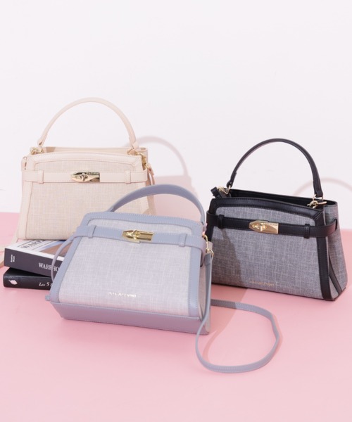 ワンハンドルバッグ　bag     ショルダーバッグ　ハンドバッグ Aunt Marie's（アントマリーズ） ショルダーバッグ バッグ