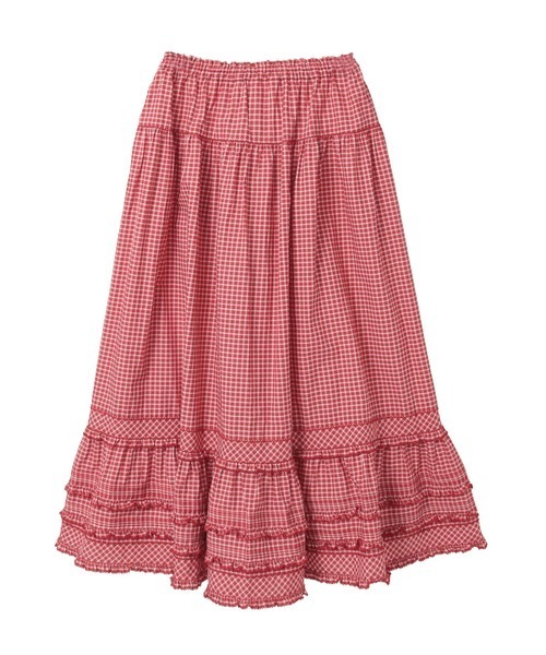 PINK HOUSE(ピンクハウス)の「オリジナルチェックスカート(スカート・レディース・レッド系/ピンク系/グリーン系/ブルー系/ブラック系・フリー)」の7枚目の写真