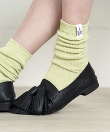 MILLER（ミラー）の「"02"≪Robert P. Miller≫ピスネーム パネルリブ クルーソックス（ソックス/靴下）」