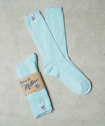 MILLER（ミラー）の「"02"≪Robert P. Miller≫ピスネーム パネルリブ クルーソックス（ソックス/靴下）」