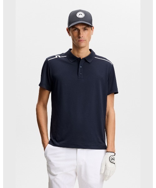 J.LINDEBERG/GOLF — поло с коротким рукавом Lionel Polo (гольф‑стиль)