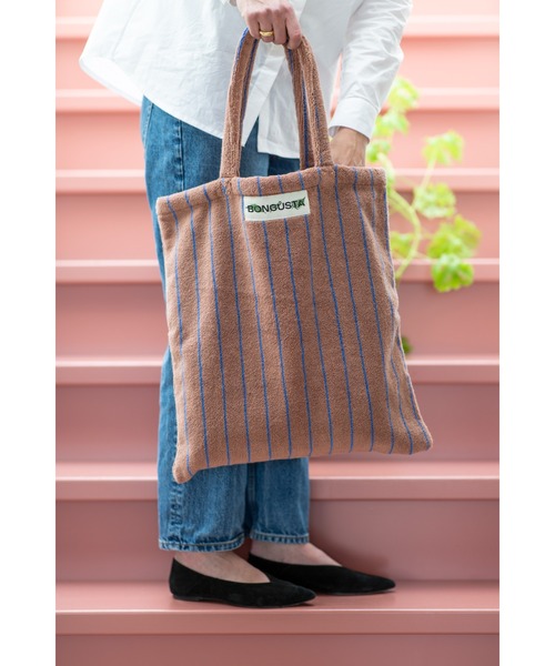 BONGUSTA（ボングスタ）の「BONGUSTA Naram Totebag（トートバッグ・レディース・ベージュ/ライトグリーン/ホワイト/ブラウン/その他/ライトピンク/ライトブラウン・FREE）」の7枚目の写真