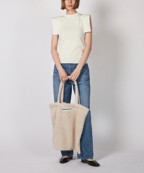 BONGUSTA(ボングスタ)の「BONGUSTA Naram Totebag(トートバッグ・レディース・ベージュ/ライトグリーン/ホワイト/ブラウン/その他/ライトピンク/ライトブラウン・FREE)」の22枚目の写真