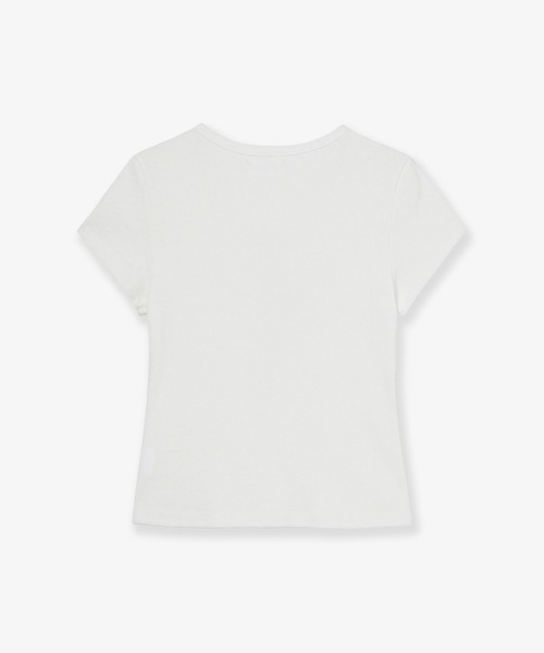 aeae(エーイーエーイー)の「MUSHROOM HOTFIX TEE(Tシャツ/カットソー・レディース・チャコールグレー/ホワイト・FREE)」の3枚目の写真