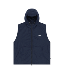 LMC（ ）の「OG ESSENTIAL HOODIE VEST navy（ベスト）」