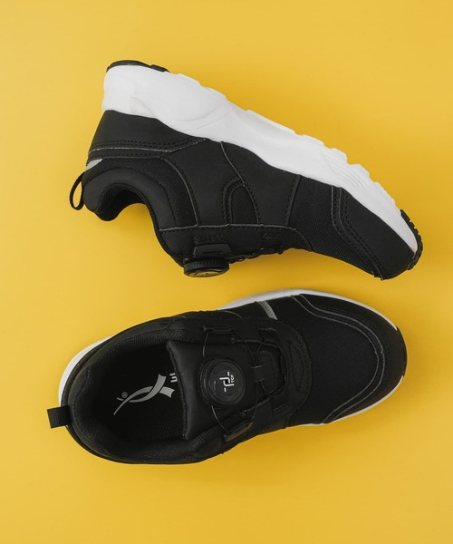 DIAL DRIVE（ダイヤルドライブ）の「ダイヤルドライブ DAILY（スニーカー・キッズ・ブラック/カーキ・17cm/18cm/19cm/20cm/21cm/23cm）」の7枚目の写真