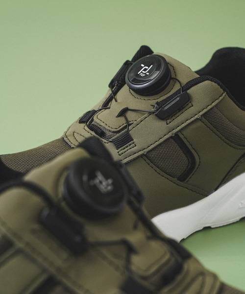 DIAL DRIVE（ダイヤルドライブ）の「ダイヤルドライブ DAILY（スニーカー・キッズ・ブラック/カーキ・17cm/18cm/19cm/20cm/21cm/23cm）」の12枚目の写真