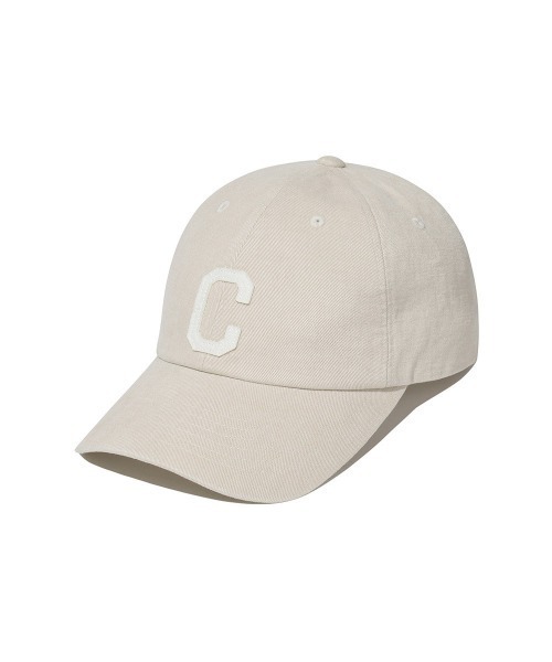 COVERNAT(カバーナット)の「C-LOGO COZY FIT WASHED BALL CAP(キャップ・メンズ・ベージュ/ダークグレー/ネイビー/グリーン/ブラック・FREE)」の4枚目の写真