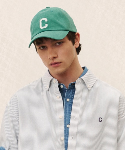 COVERNAT(カバーナット)の「C-LOGO COZY FIT WASHED BALL CAP(キャップ・メンズ・ベージュ/ダークグレー/ネイビー/グリーン/ブラック・FREE)」の18枚目の写真