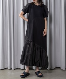 MARECHAL TERRE（マルシャルテル）の「ニットコンビネーションワンピース（ワンピース）」