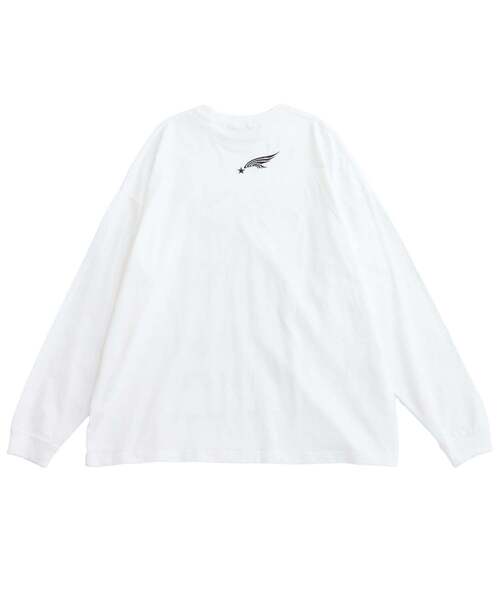 CONVERSE TOKYO(コンバーストウキョウ)の「【CLAMP】『ツバサ-RESERVoir CHRoNiCLE-』GRAPHIC LONGSLEEVE TEE(Tシャツ/カットソー・レディース・ホワイト・FREE)」の4枚目の写真
