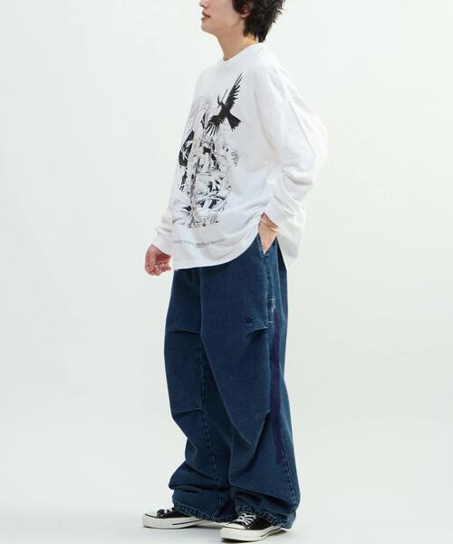 CONVERSE TOKYO(コンバーストウキョウ)の「【CLAMP】『ツバサ-RESERVoir CHRoNiCLE-』GRAPHIC LONGSLEEVE TEE(Tシャツ/カットソー・レディース・ホワイト・FREE)」の10枚目の写真