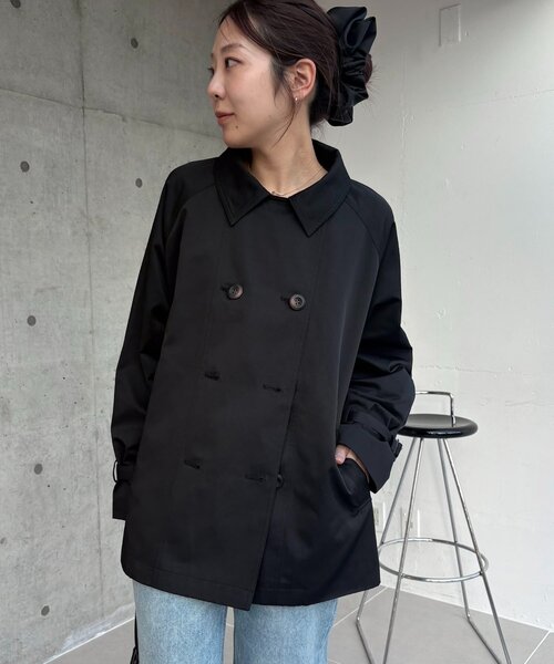 KAPITAL バックギャザーコート　ベージュ　サイズ0 CAPRICIEUX LE'MAGE（カプリシューレマージュ）の「【サイズ展開あり