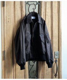 PORT BY ARK（ポートバイアーク）の「PORT BY ARK / ポートバイアーク：Aviator Jacket：PO19-BL01[COR]（ブルゾン）」