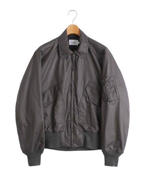 PORT BY ARK（ポートバイアーク）の「PORT BY ARK / ポートバイアーク：Aviator Jacket：PO19-BL01[COR]（ブルゾン・メンズ・ブラック・2/1）」の6枚目の写真