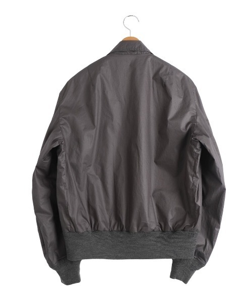 PORT BY ARK（ポートバイアーク）の「PORT BY ARK / ポートバイアーク：Aviator Jacket：PO19-BL01[COR]（ブルゾン・メンズ・ブラック・2/1）」の7枚目の写真
