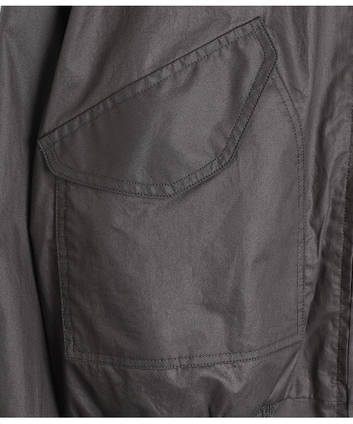 PORT BY ARK（ポートバイアーク）の「PORT BY ARK / ポートバイアーク：Aviator Jacket：PO19-BL01[COR]（ブルゾン・メンズ・ブラック・2/1）」の10枚目の写真