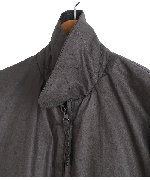 PORT BY ARK（ポートバイアーク）の「PORT BY ARK / ポートバイアーク：Aviator Jacket：PO19-BL01[COR]（ブルゾン・メンズ・ブラック・2/1）」の12枚目の写真